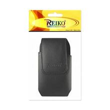 Reiko Vertical Pouch HTC Hd2 T8585 Plus Black Cell Phone With Cover