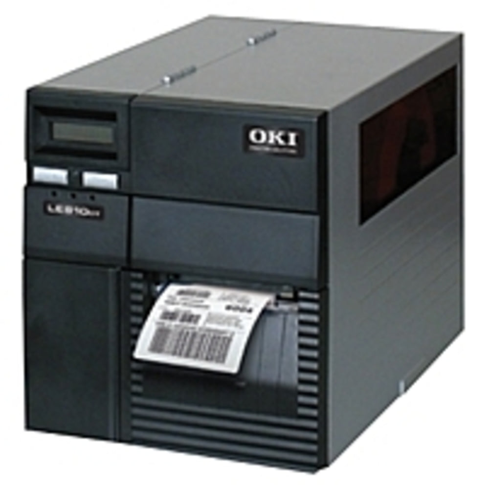A Oki LE810DT Direct Thermal Printer - Monochrome - Desktop - Label Print - 5.04 Print Width - 6 in/s Mono - 203 dpi - USB - 5.16 Label Width - 15.75 Label Length