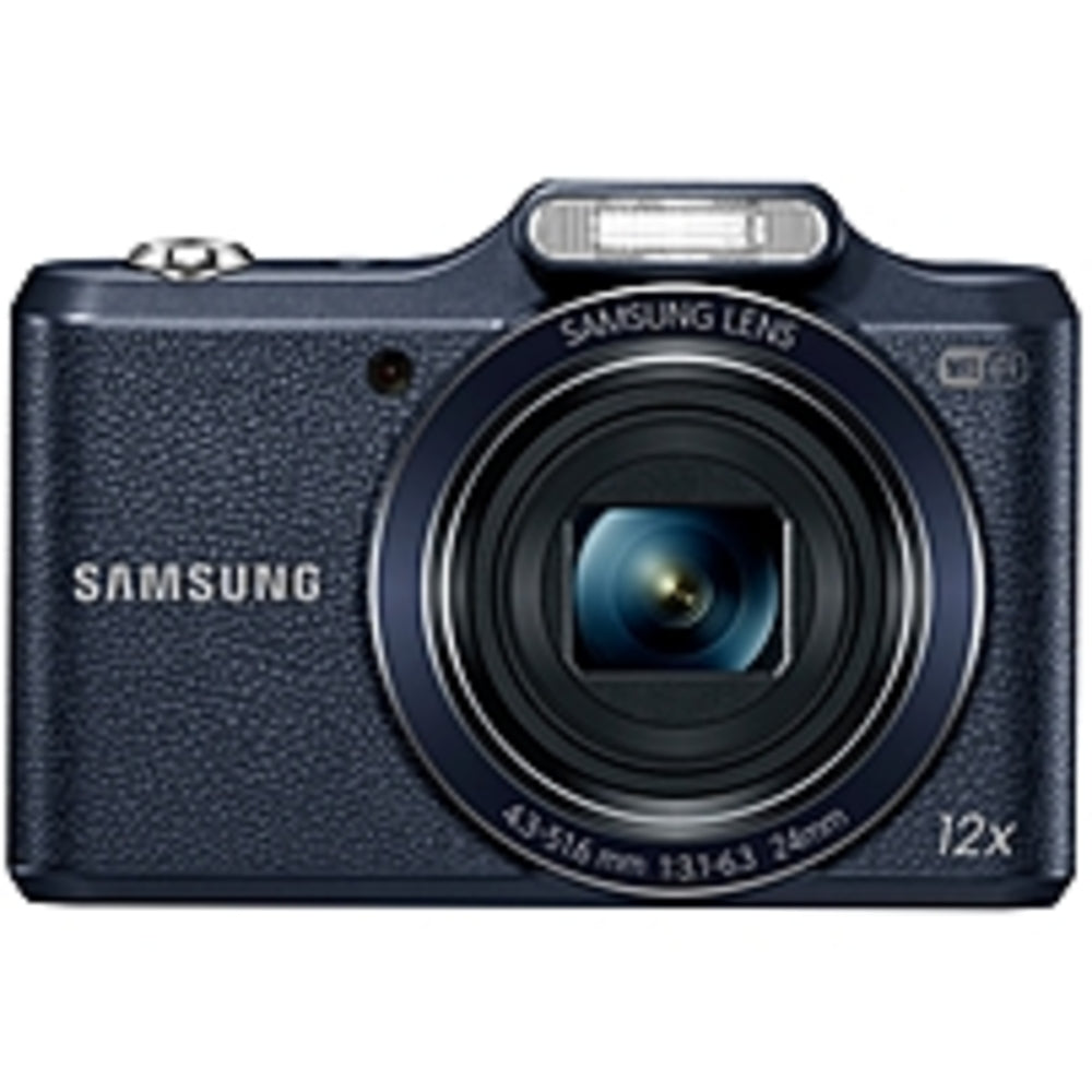 NOB Samsung WB50F 16.2 Megapixel Compact Camera - Black - 3 LCD - 16:9 - 12x Optical Zoom - 2x - Optical (IS) - 4608 x 3456 Image - 1920 x 1080 Video - HD Movie Mode - Wireless LAN