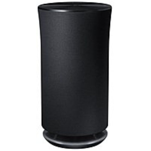 A Samsung WAM3500 1.0 Channel Wireless Multiroom 360 Sound Bluetooth Speaker - 4.2-inch Woofer and 1-inch Dome Tweeter - Black
