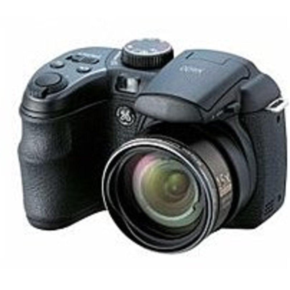 A GE X400-BK 14.1 Megapixels Digital Camera - 15x Optical Zoom/6x Digital Zoom - 2.7-inch LCD Display - Black